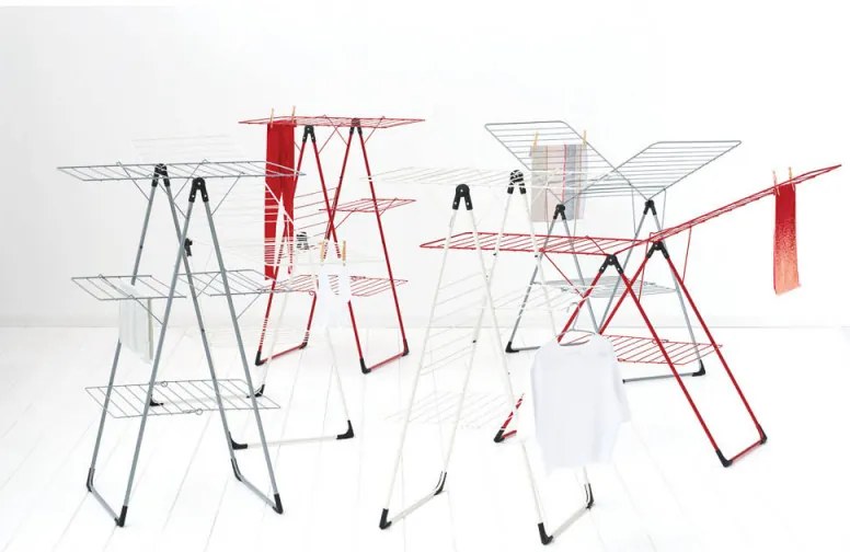 Простор "кула" Brabantia 90300184, 23 м, Лесно сгъване, Регулируем, Бял