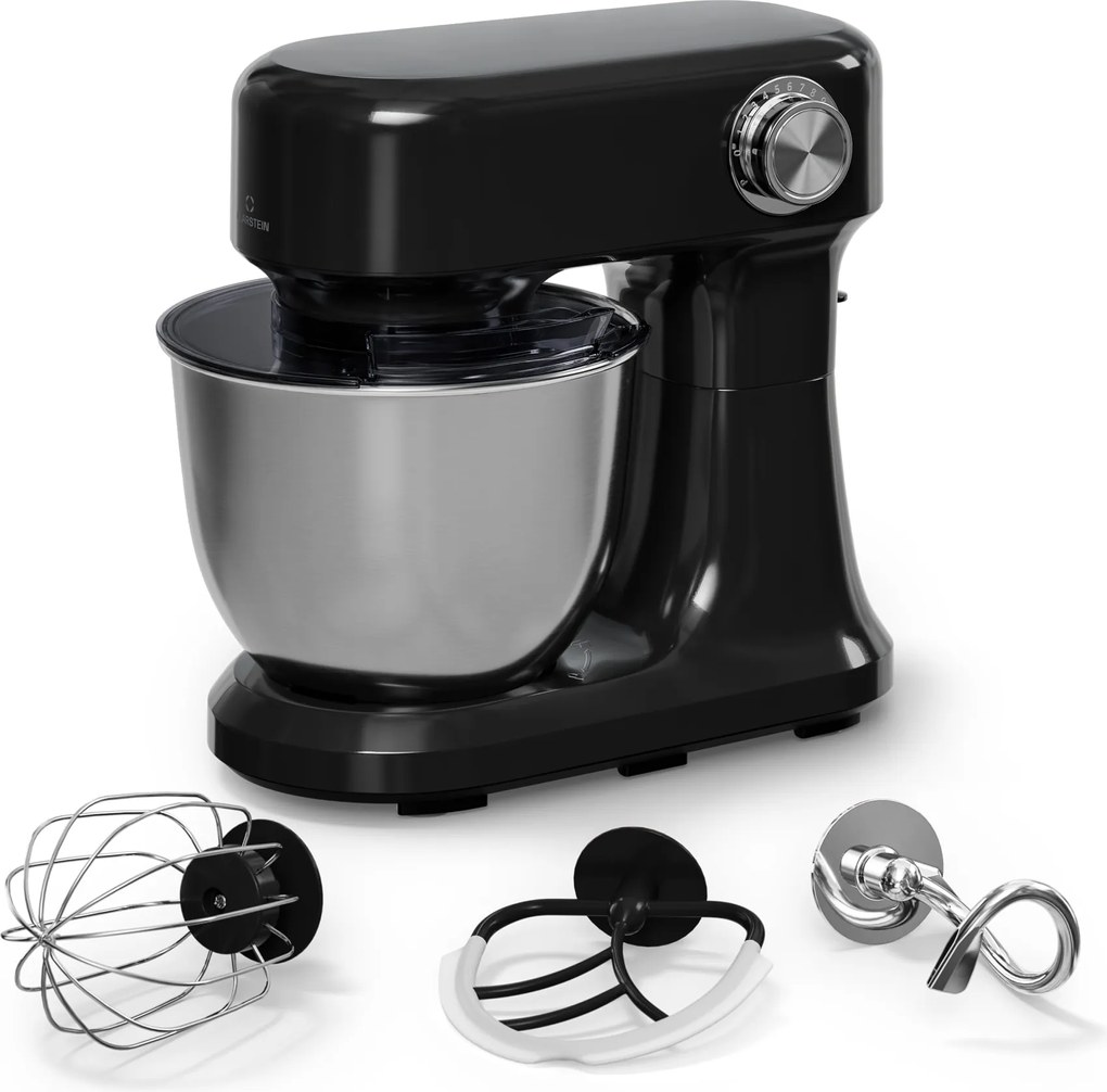 Klarstein Хранителен робот Bella Evo | планетарна система за смесване | 3 приставки за смесване | 1500 W | 5 л