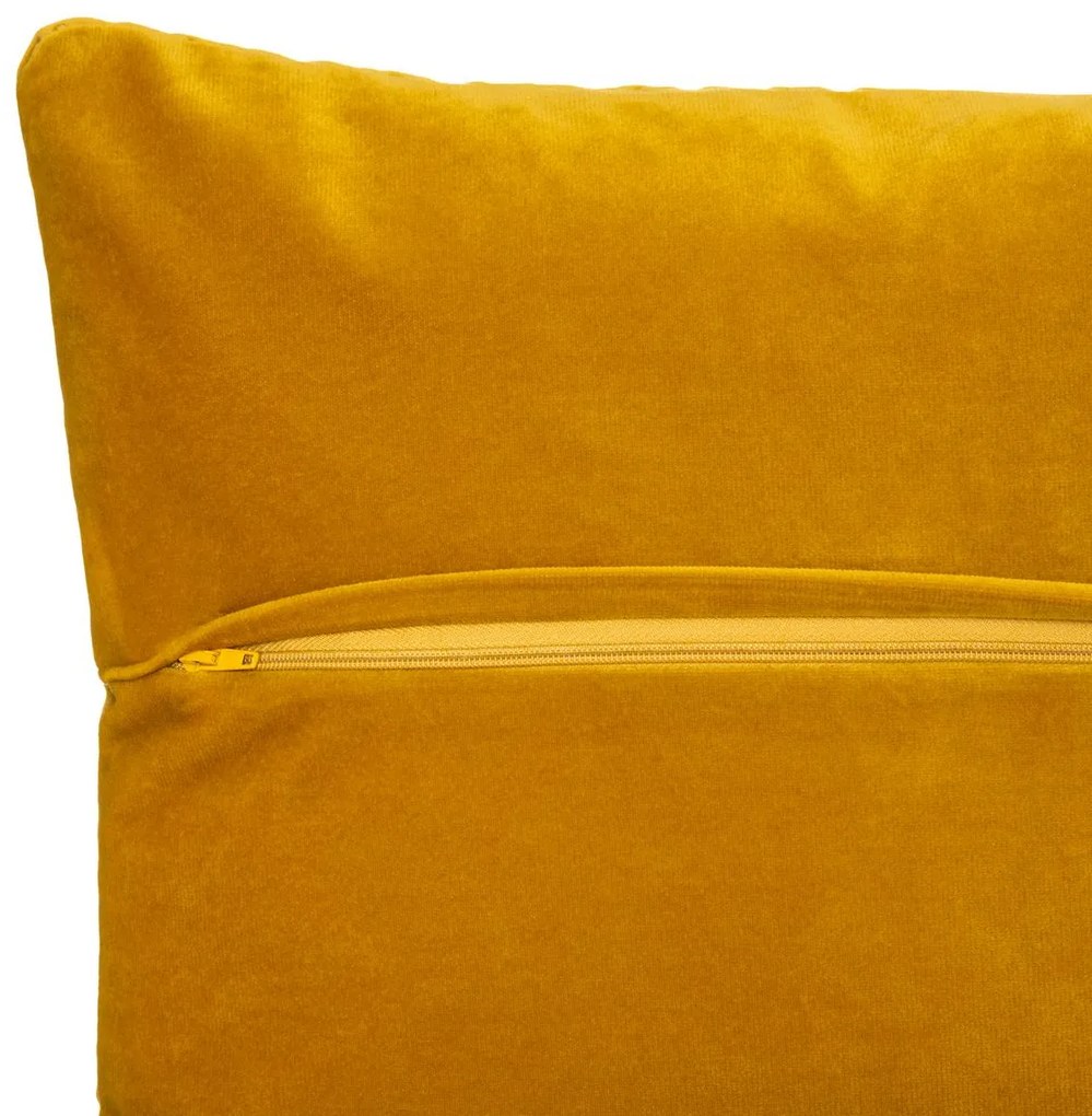 Декоративна възглавница atmosphera Dolce, 40x40 cm - Охра