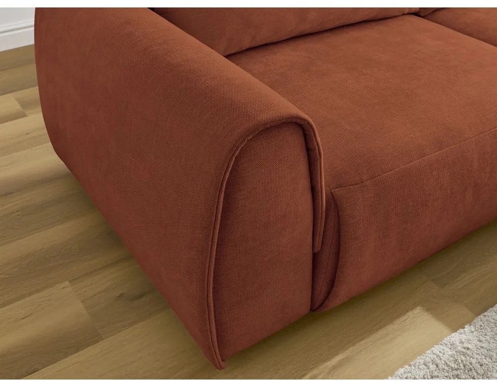 Оранжев ъглов диван Aden – Bobochic Paris