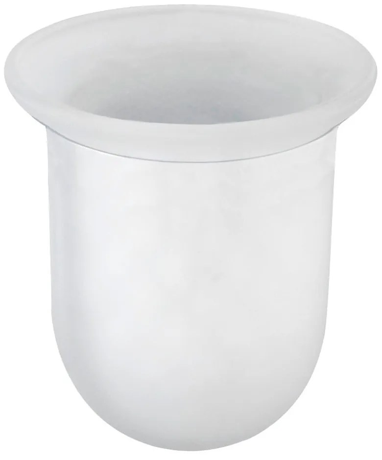 Стъклен контейнер за четка за тоалетна - Wenko