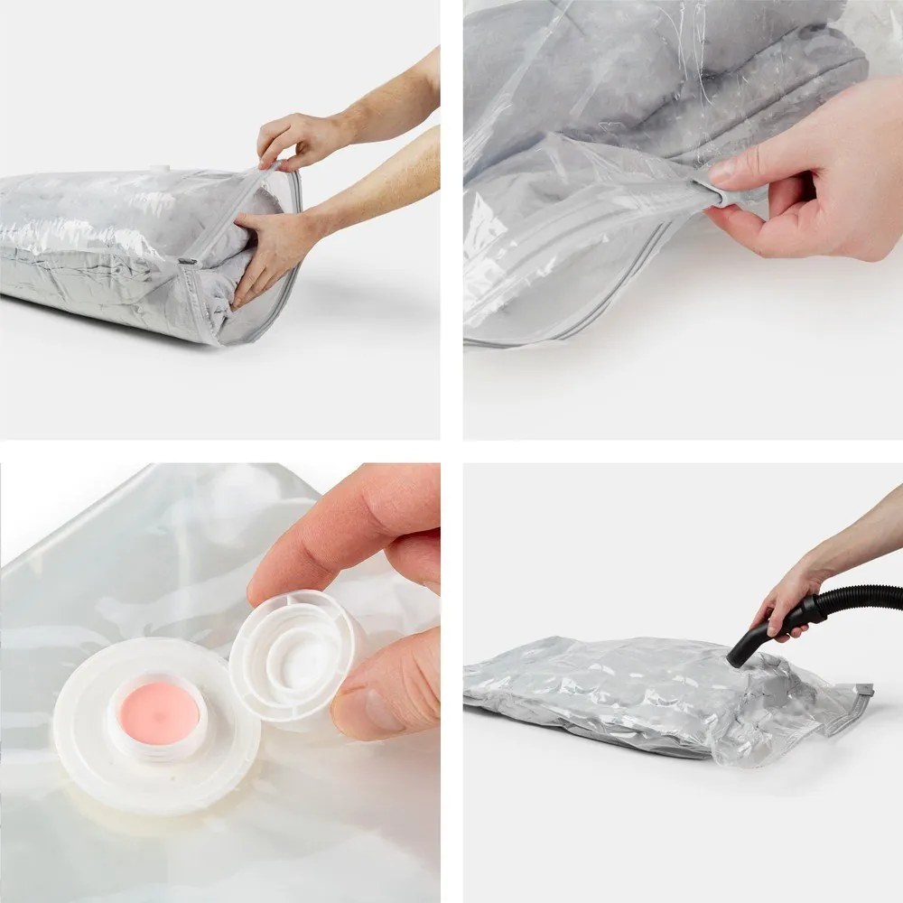 Вакуумни торбички в комплект от 2 броя Premium Valve S – Compactor