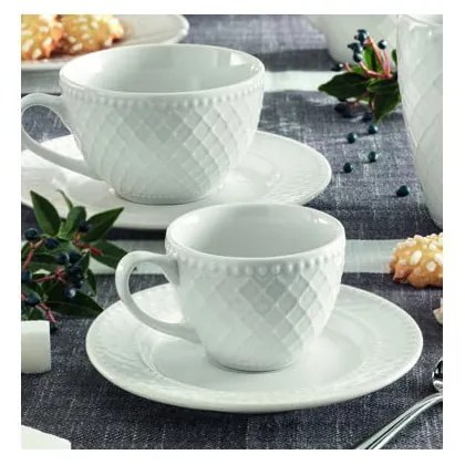 Комплект от 2 чаши и чинийки , 200 ml Burlesque - Brandani