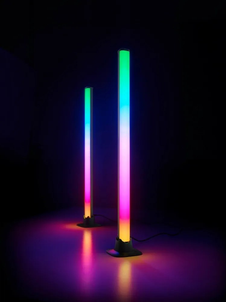 Черна метална LED настолна лампа (височина 55 cm) Boy – Reality