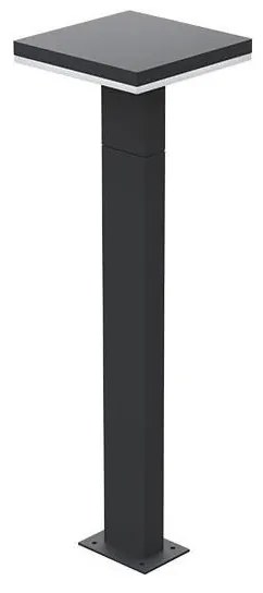 LED Екстериорна лампа BARI LED/10W/230V 4000K 60 см IP54 антрацит