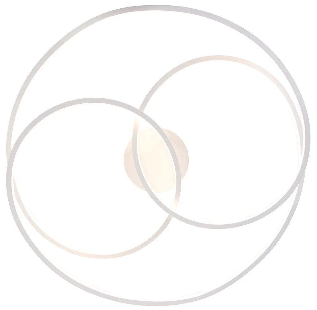 Таванна лампа бяла 78 см с LED 3-степенна димираща - Rowin