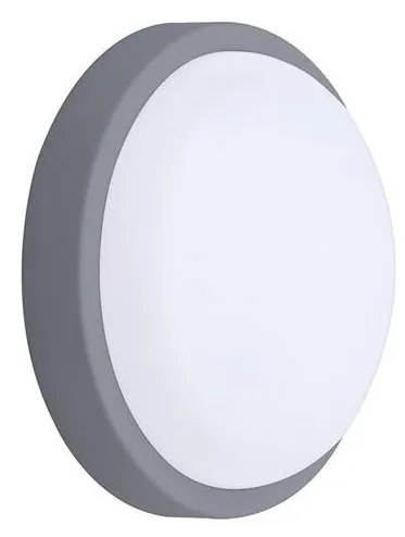 Solight WO750-G- LED Екстериорен аплик LED/20W/230V 4000K IP54 сив кръгла