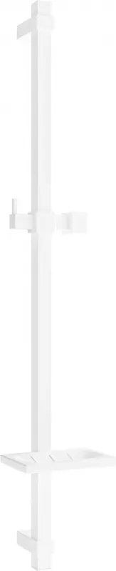 Mexen DQ душ кабина с поставка за сапун 80 см, бял - 79381-20