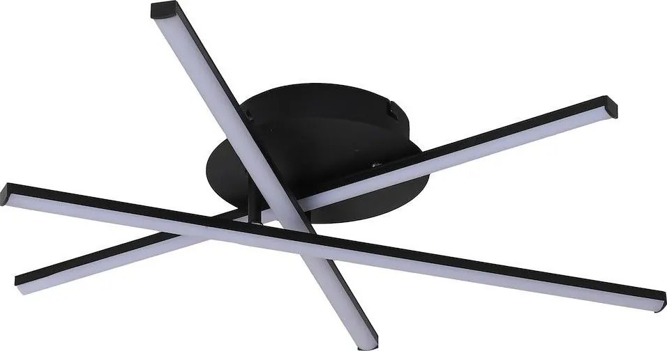 LED таванно осветително тяло STICK LED/12W/230V черно