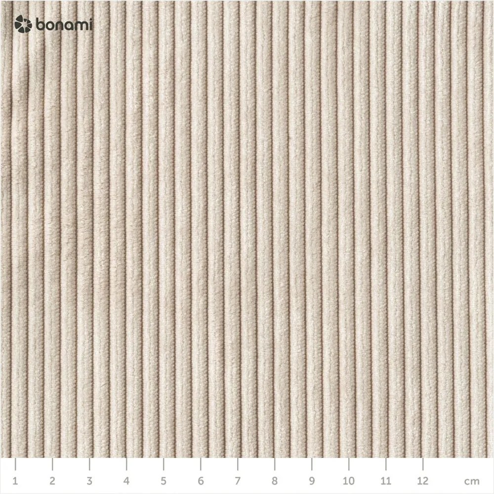 Бял велурен диван 200 cm Lean - Karup Design