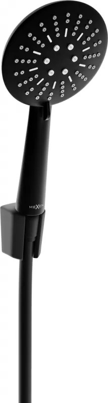 Mexen R-67 душ комплект, точков, черен - 785675052-70