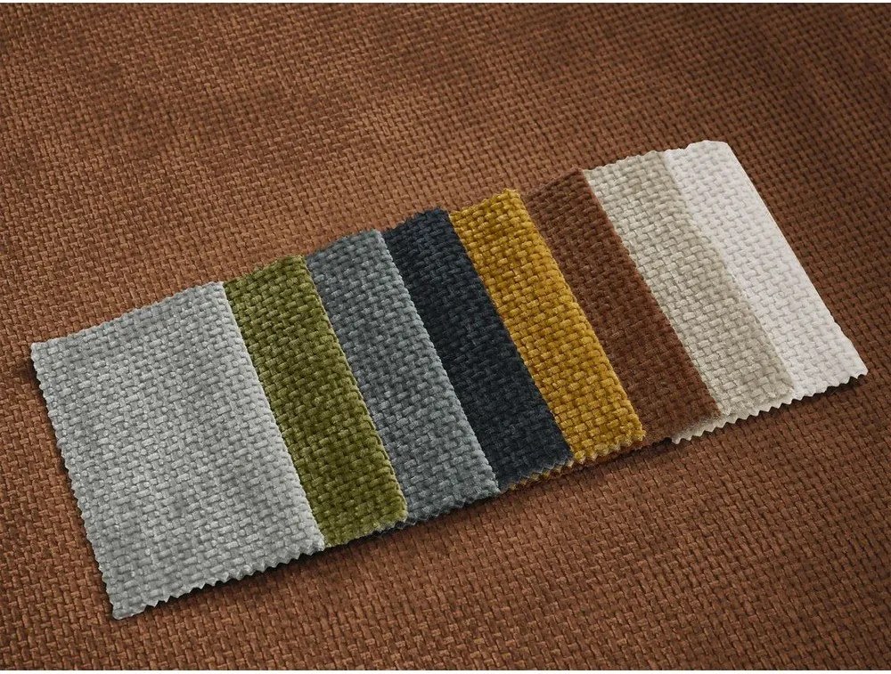 Оранжев шенилов сгъваем диван 228 cm Neyo – Bobochic Paris