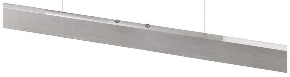 Светлосиво LED осветително тяло за окачване Helios - Trio