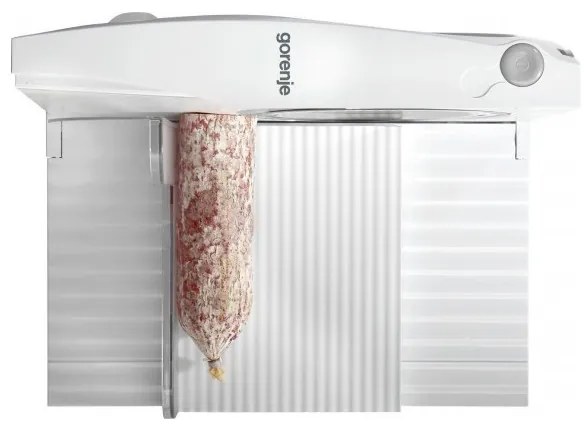 Електрическа резачка Gorenje R401W, 110W, Бутон за пулс, Висококачествена неръждаема стомана, Бял