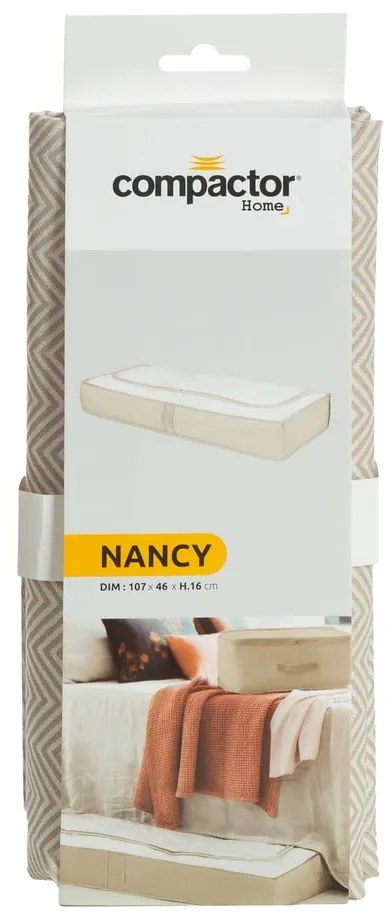 Кутия за съхранение на плат под леглото Nancy - Compactor