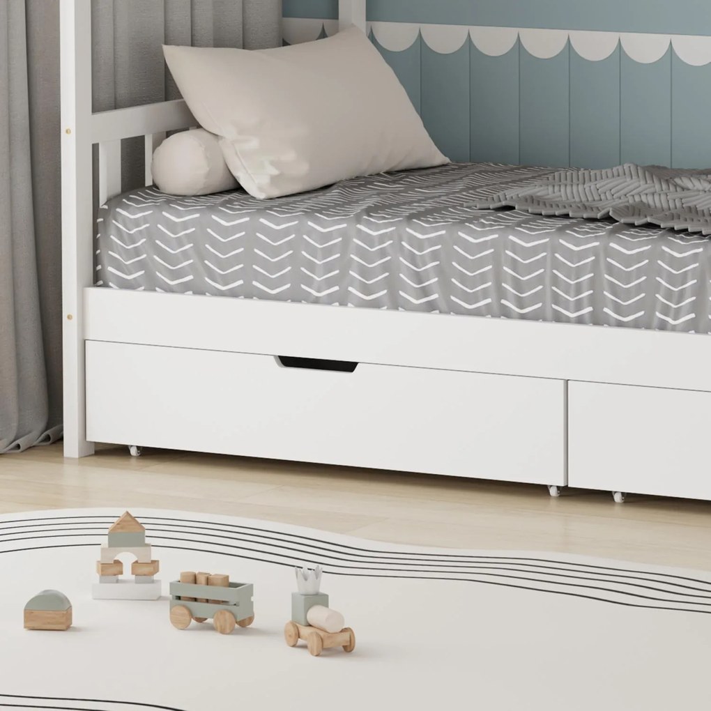 Детско легло Valerie-бял
