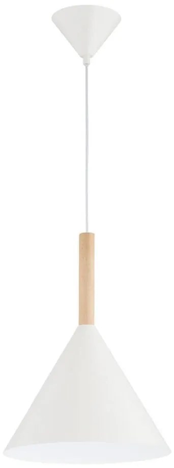 Пендел FUKS 1xE27/15W/230V кремав/бежов