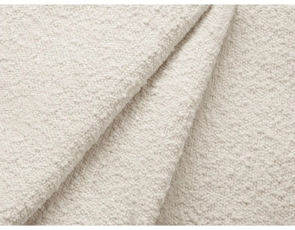 Бежов разтегателен ъглов диван с място за съхранение от прежда с примки от букле (десен ъгъл) Kyoto – Cosmopolitan Design