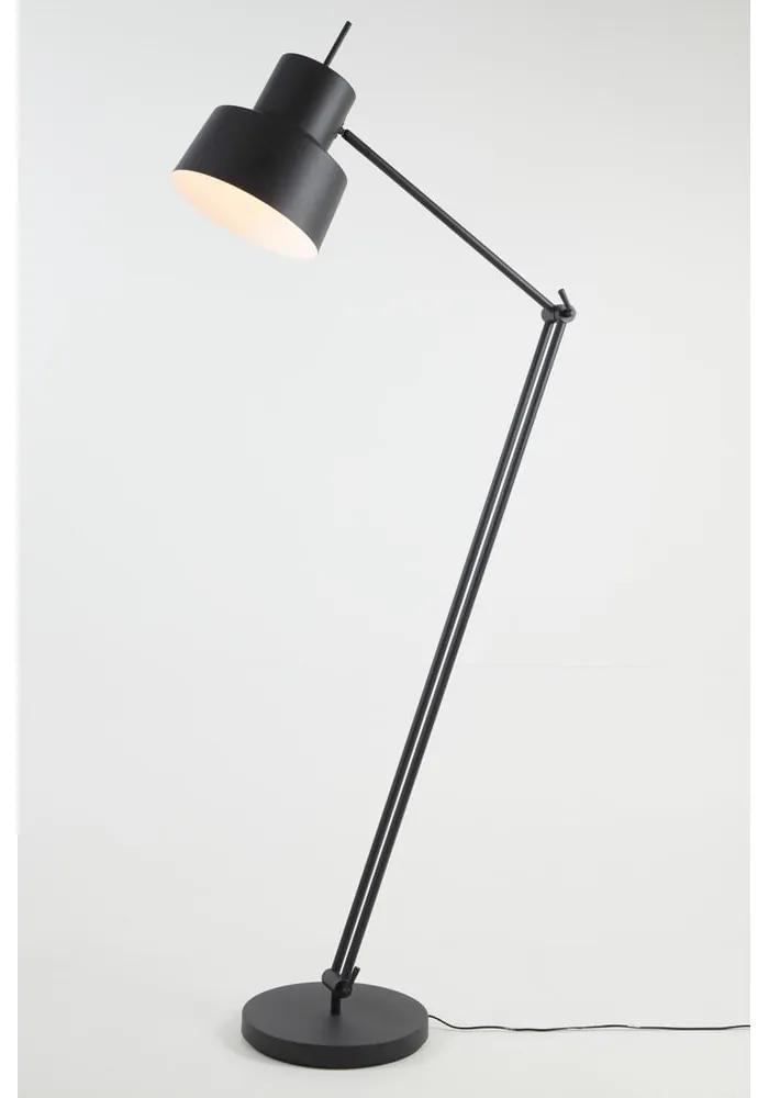 Черна подова лампа (височина 120 см) Wesly - Light &amp; Living