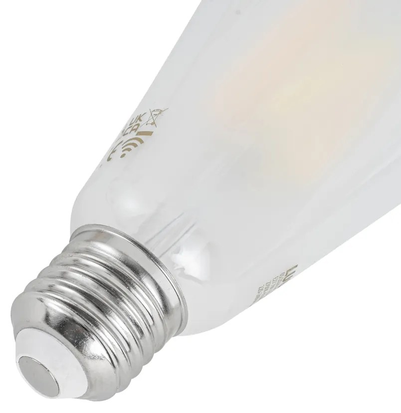 Комплект от 5 Интелигентни димируеми LED крушки E27 ST64 матирани 7W 806 lm 2700-6500K