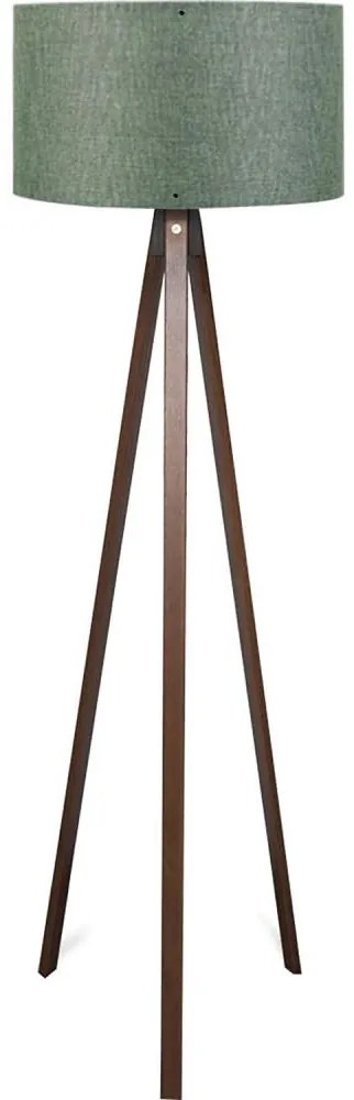 Подова лампа AYD 1xE27/40W/230V кафява/зелена