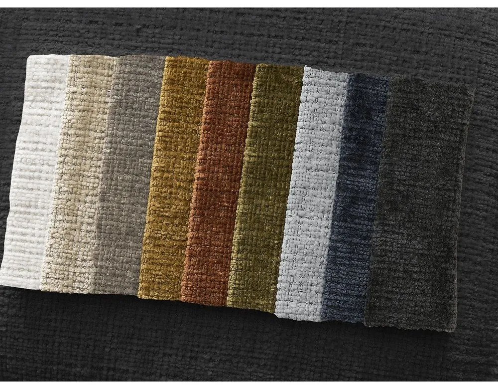 Черна шенилова табуретка Leonore – Bobochic Paris