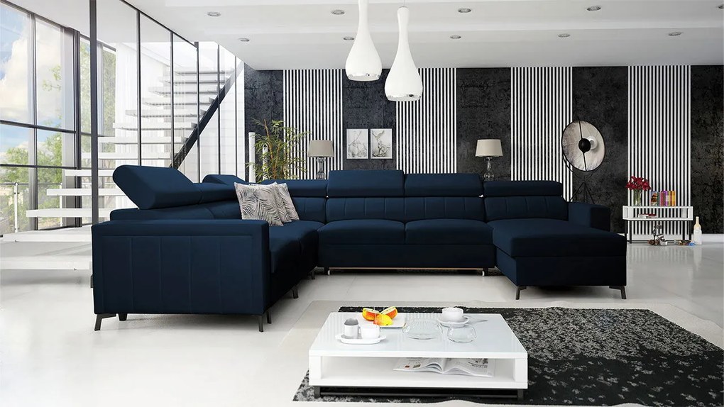 Ъглов диван Baltico VII-Right-Mple