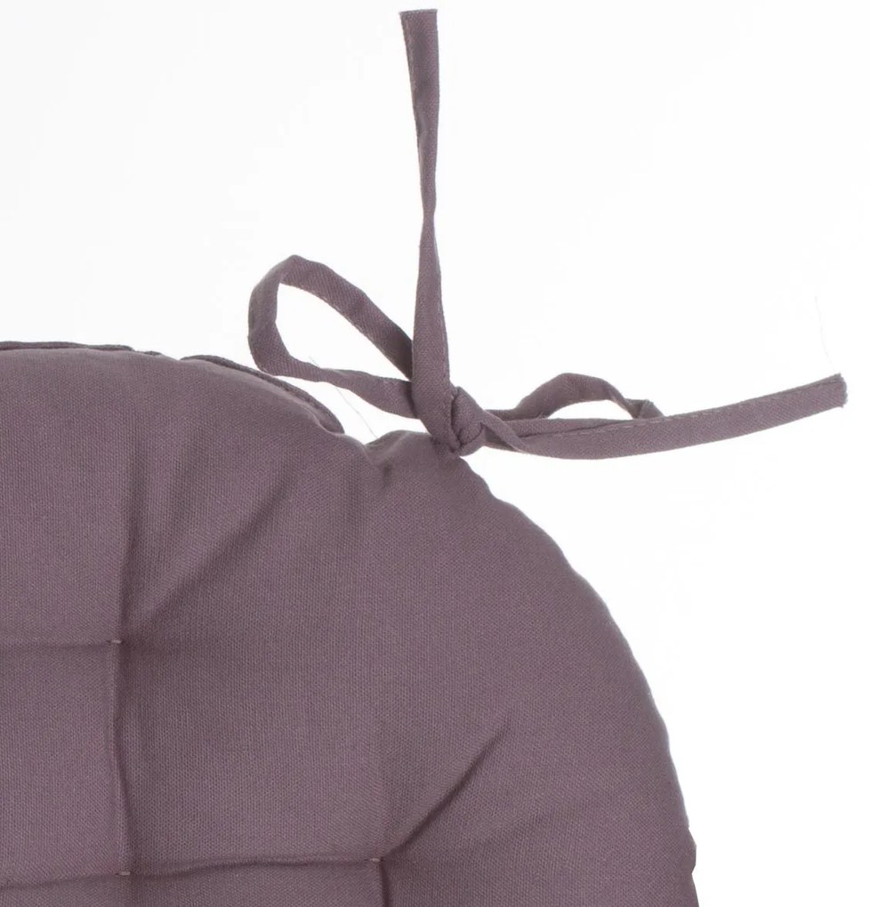 Кръгла възглавница за стол atmosphera Anjali, 38 cm - Тъмносин