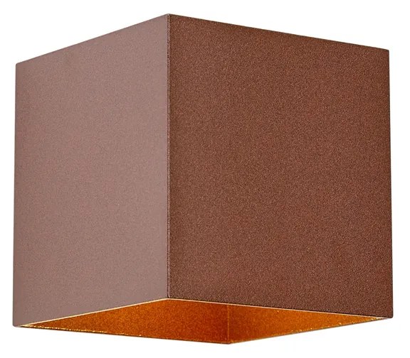 Външна стенна лампа ръждивокафява с LED IP65 соларна - Charlene