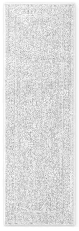Пътека за открито и закрито в цвят слонова кост и сиво 80x250 cm Duet Kona – NORTHRUGS
