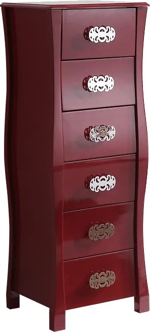 PVC Колона за баня: ICP 4614 RED