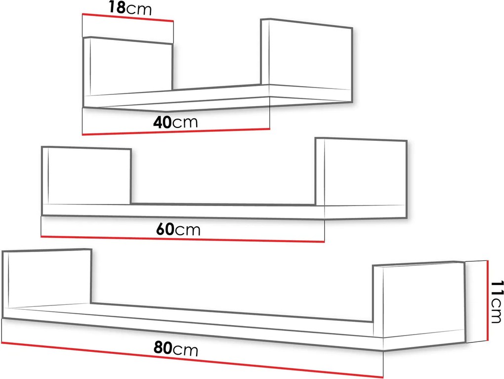 Комплект от три рафта Trio-сиво-бежово