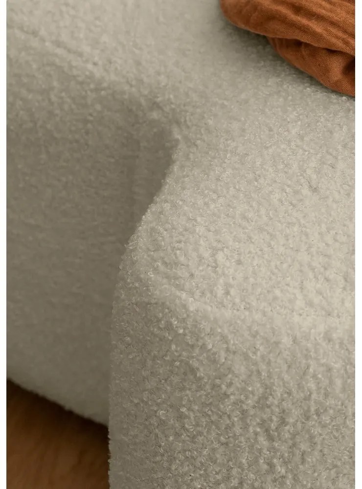 Бежова табуретка от плат букле Miuf - Miuform