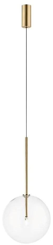 Zuma Line P0606-01B-2GAC - Полилей на кабел MILAN 1xG4/2W/230V златист