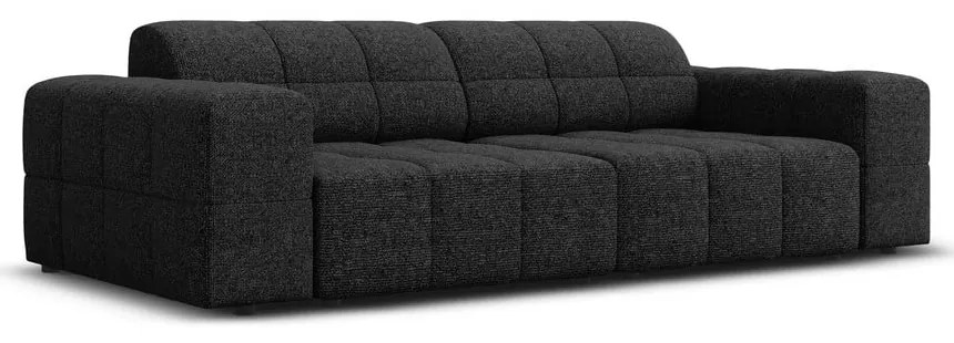 Антрацитен диван 204 cm Chicago - Cosmopolitan Design
