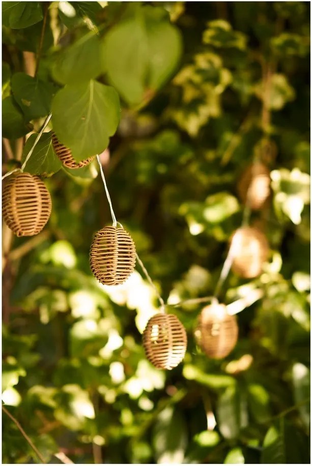 LED светлинна верига брой крушки 10 бр. на батерии дължина 180 cm Carlisle – House Nordic