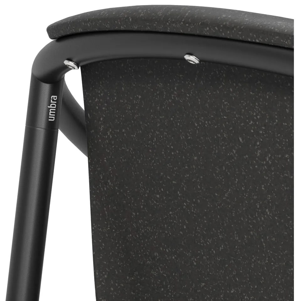 Черен пластмасов бар стол 90 cm Ringo - Umbra