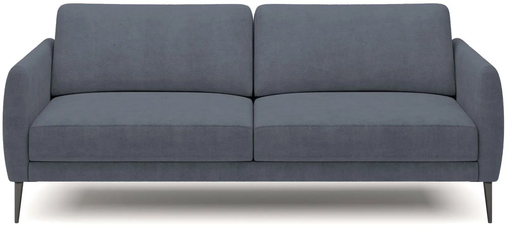 Диван Кида триместен-тъмно сив