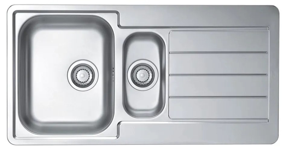 ALVEUS 1082440 - Мивка LINE 98x50 см, матова стомана