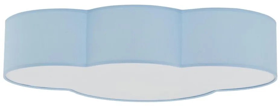 Brilagi - Детско таванно осветително тяло NIMBUS 4xE27/15W/230V 46x63 cm, синьо