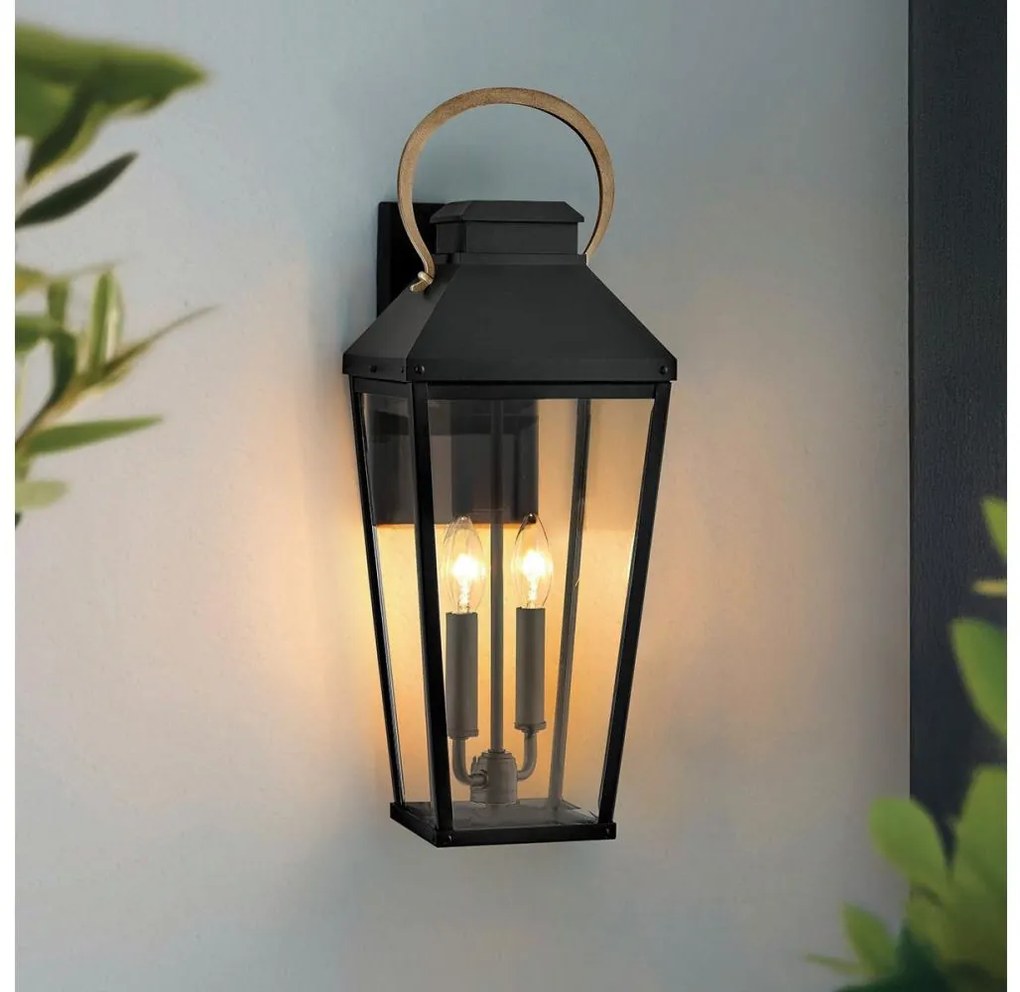 Hinkley HK-DAWSON-L - Външно стенно осветително тяло DAWSON L 2xE14/40W/230V IP44