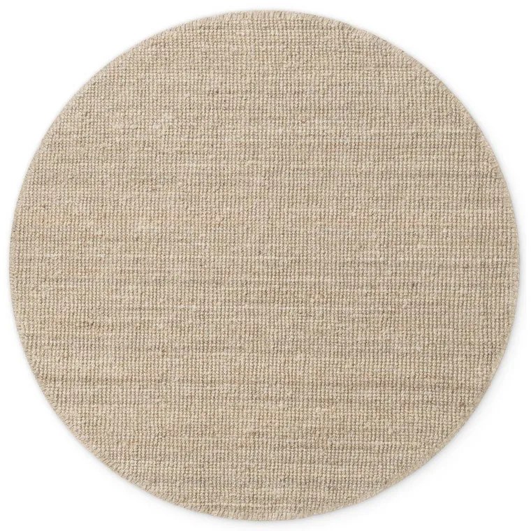 Кремав кръгъл килим от юта ø 200 cm Bouclé Jaipur – Hanse Home