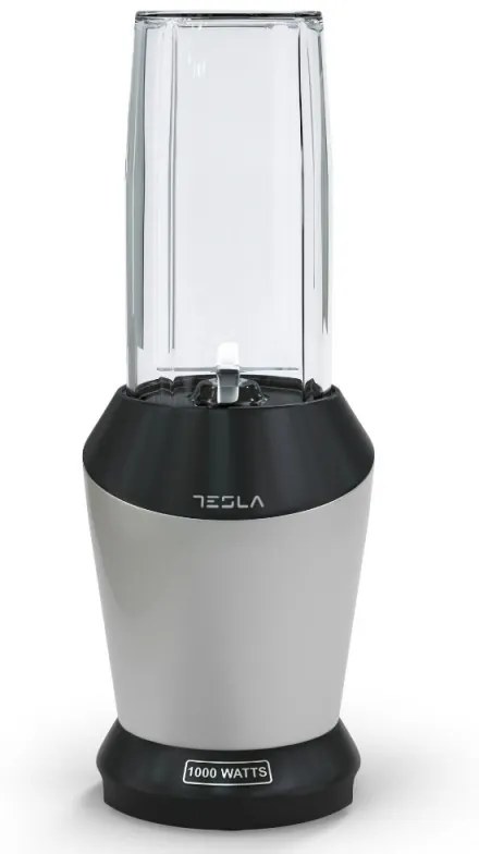 Нутри блендер Tesla NB301BXA, 1000W, Без BPA, 22000 rрm/min, Аксесоари, Сив/Черен