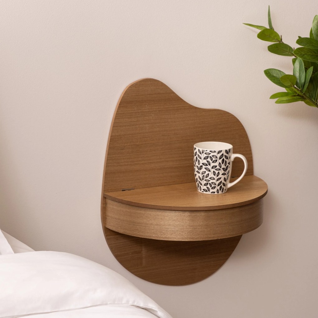 Рафт за стена atmosphera Giuseppe, MDF, 49x39 см