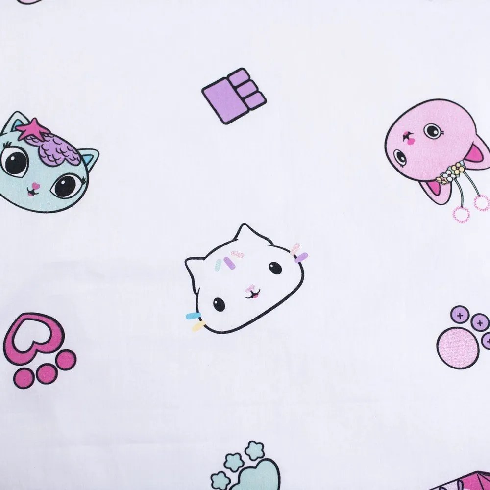 Памучно детско спално бельо 100x135 cm Gabby's Dollhouse "Sugar Dream" – Jerry Fabrics