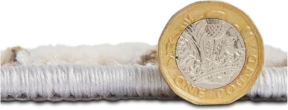 Kилим в светлосиво и златисто 80x150 cm Apollo – Think Rugs