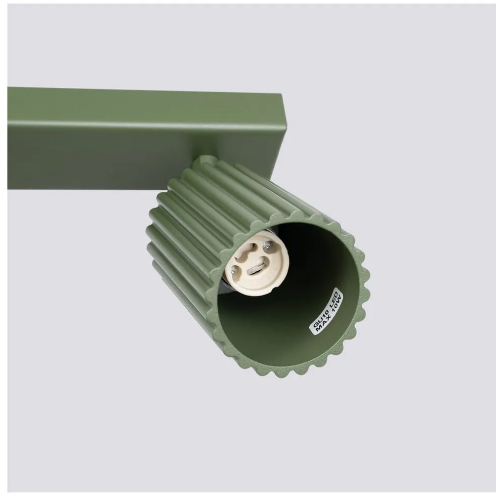 Зелен прожектор 6,5x45 cm Gleam – Sollux