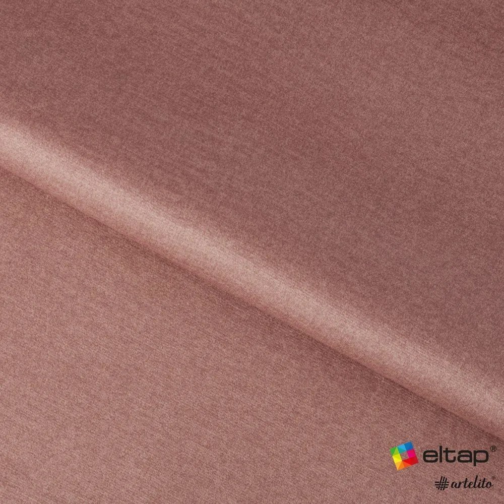 Розово единично тапицирано легло с място за съхранение и включена подматрачна рамка 90x200 cm Lamica – ELTAP