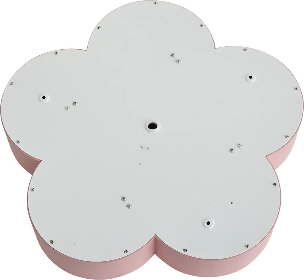 Детска таванна лампа розова и бяла - Lucille