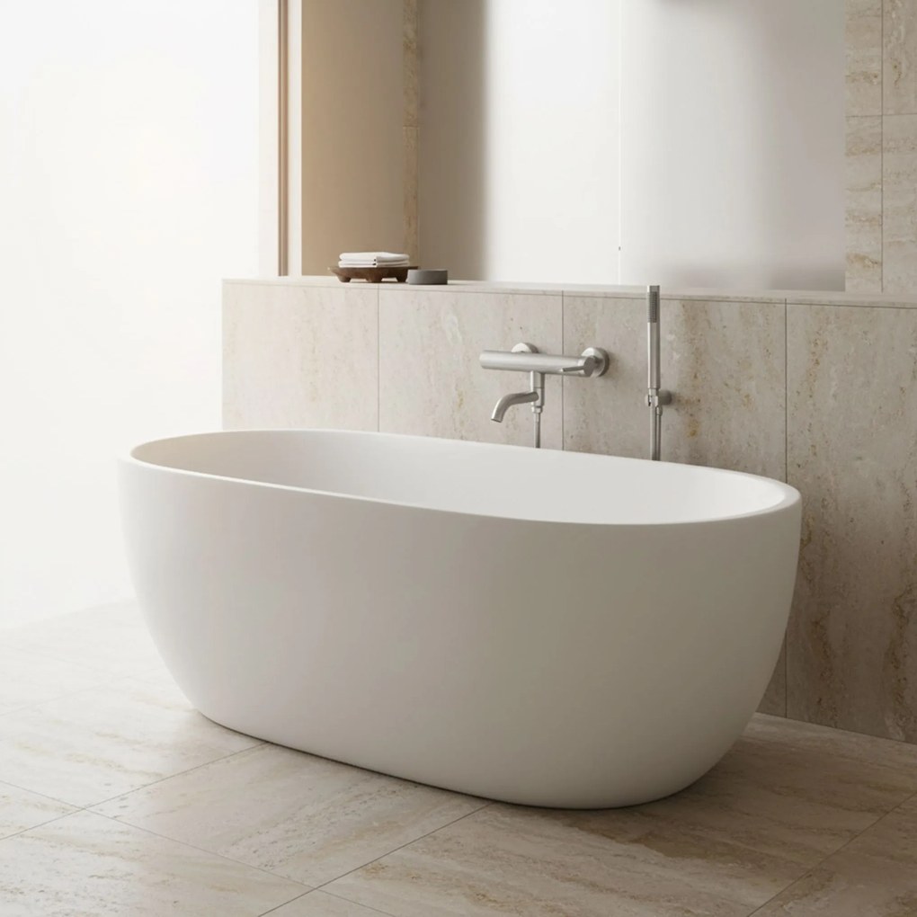 Смесител за вана Rea Argon Brush Nickel